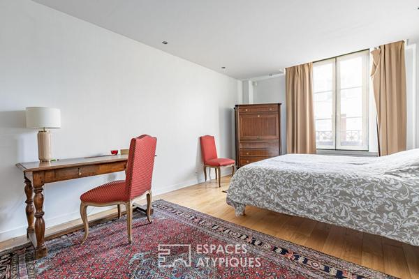 Maison de ville aménagée comme un appartement en triplex au coeur de Vineuil