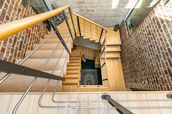 Maison de ville aménagée comme un appartement en triplex au coeur de Vineuil