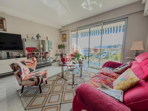 VIAGER PETIT JUAS  VUE MER  3 PIÈCES 78 m2