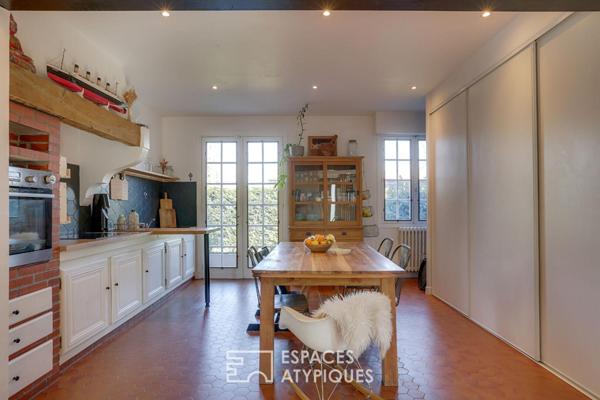 Villa Landaise de Caractère, l’Art de Vivre à 2 km de l’Océan