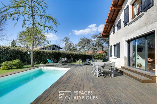 Villa Landaise de Caractère, l’Art de Vivre à 2 km de l’Océan