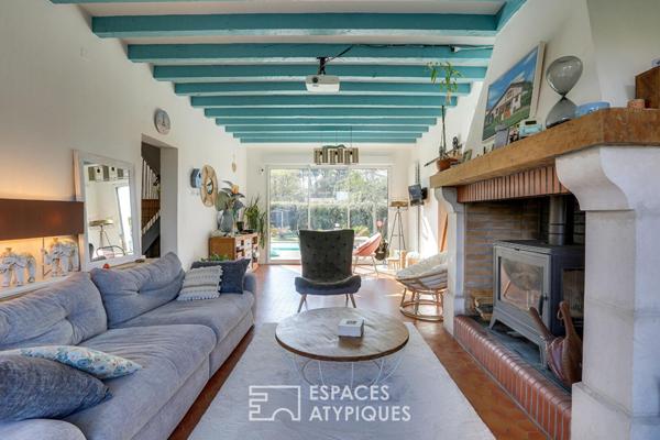 Villa Landaise de Caractère, l’Art de Vivre à 2 km de l’Océan