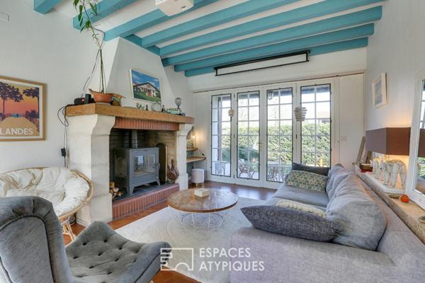 Villa Landaise de Caractère, l’Art de Vivre à 2 km de l’Océan