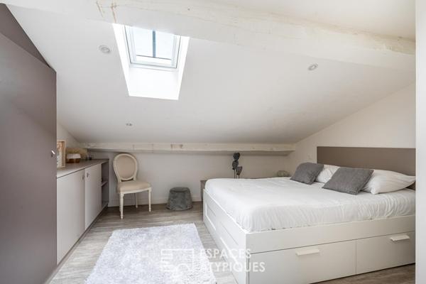 Très bel appartement en dernier étage au coeur des pentes de la Croix-Rousse