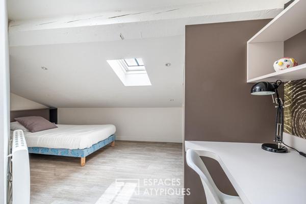 Très bel appartement en dernier étage au coeur des pentes de la Croix-Rousse