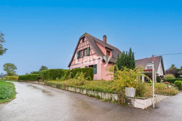 Maison 4 chambres à rénover sur les hauteurs de bruebach