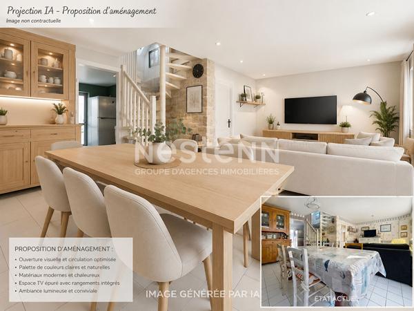 A VENDRE - À deux pas des commerces - Maison avec 2 chambres MUZILLAC