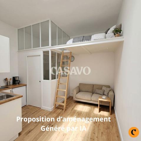 Vente Appartement 1 pièce de 12m² - 75018 Paris