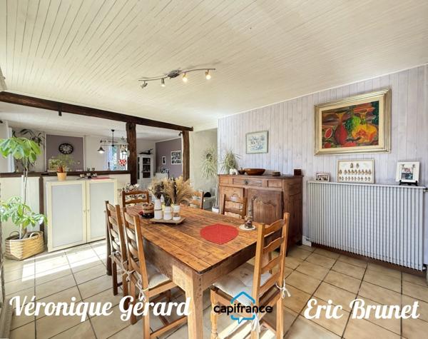 Maison de village en pierre de 126 M² plus un studio  de 37 M² pour une surface habitable totale d'environ 162 M²