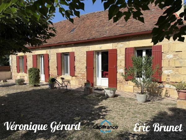 Maison de village en pierre de 126 M² plus un studio  de 37 M² pour une surface habitable totale d'environ 162 M²
