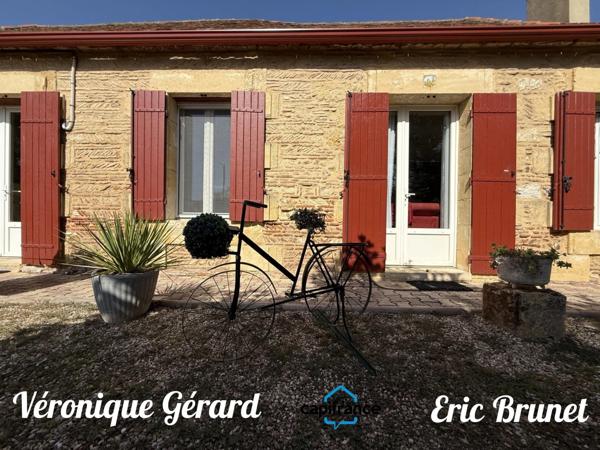 Maison de village en pierre de 126 M² plus un studio  de 37 M² pour une surface habitable totale d'environ 162 M²
