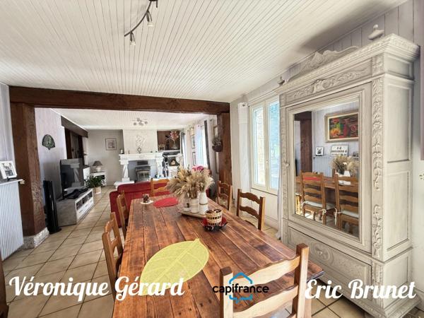 Maison de village en pierre de 126 M² plus un studio  de 37 M² pour une surface habitable totale d'environ 162 M²
