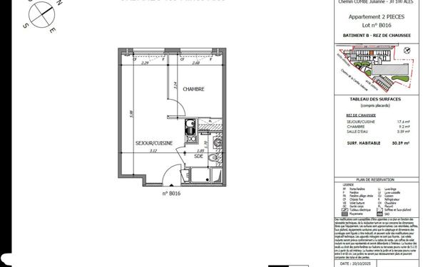 Appartement à vendre    2 pièces •  Alès