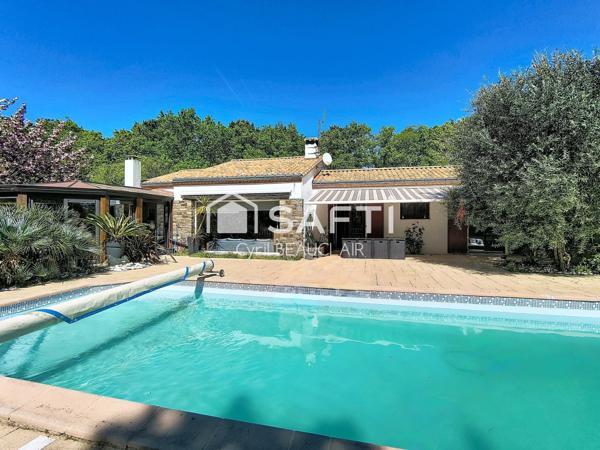 Maison spacieuse dans son écrin de verdure