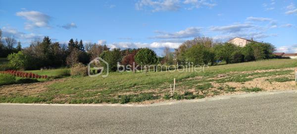Terrain de 1 043 m²