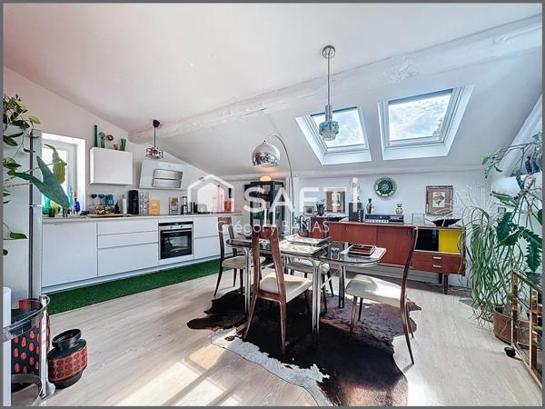 Longeville-les-Metz, duplex atypique et lumineux