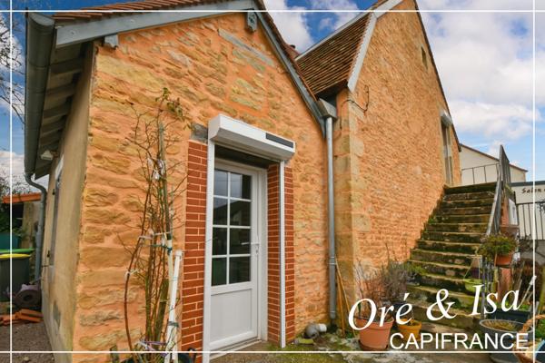 Maison de bourg avec jardin arboré NERONDES (18)