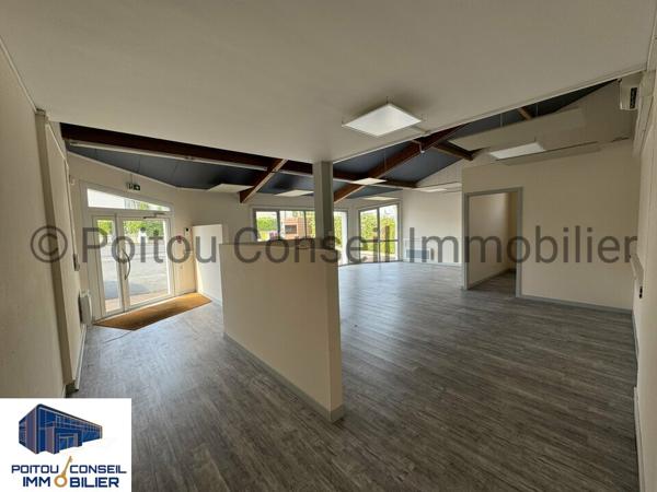 LOCATION SUR SECTEUR AVENUE DE PARIS 152m2 EN RDC BUREAUX FACILE D’ACCES AVEC PARKINGS