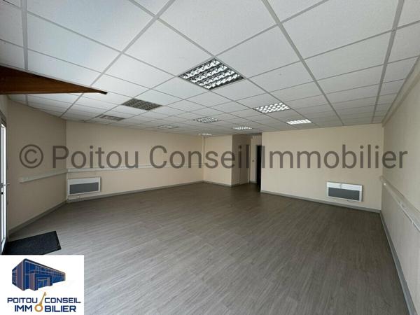 LOCATION SUR SECTEUR AVENUE DE PARIS 152m2 EN RDC BUREAUX FACILE D’ACCES AVEC PARKINGS