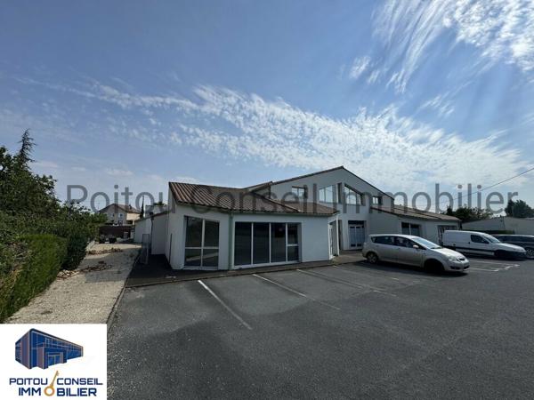 LOCATION SUR SECTEUR AVENUE DE PARIS 152m2 EN RDC BUREAUX FACILE D’ACCES AVEC PARKINGS
