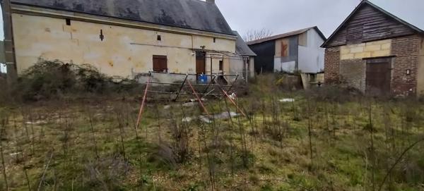 À vendre - Maison ancienne, 3 pièces située à Lhomme (72340)