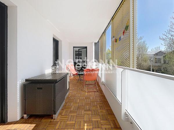 A vendre appartement Saint Cyr L Ecole 3 pièce(s) 63 m² avec 2 parkings en sous-sol .