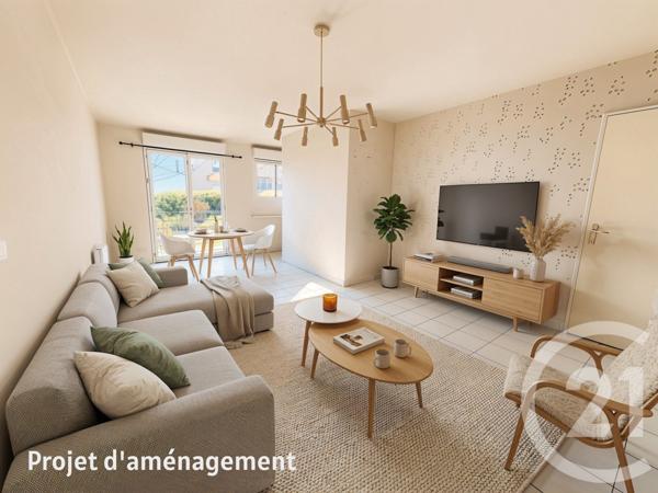 Appartement T2 à vendre  2 pièces - 49 m2 BEGLES - 33