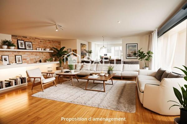 Maison en brasier rénovée avec dépendances et terrain.