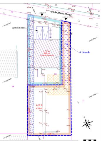 Terrain Chevannes 433 m2