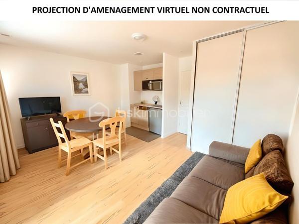 Appartement de 34,40 m²