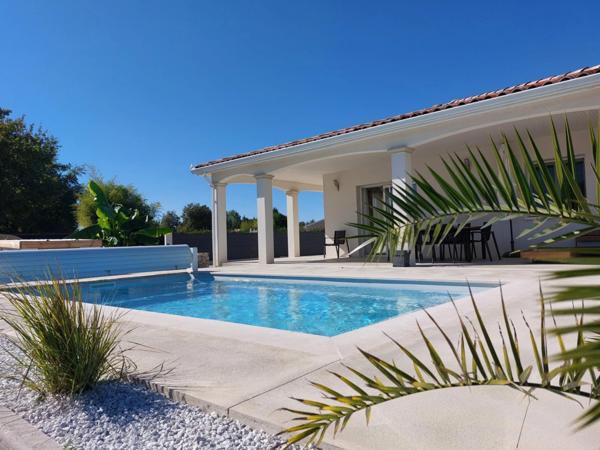 Maison à vendre 4 pièces MONTAUBAN (82), garage, piscine terrain cloturé, belles prestations