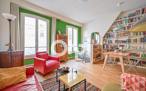 Appartement à vendre    3 pièces • 49 m2 Paris 18