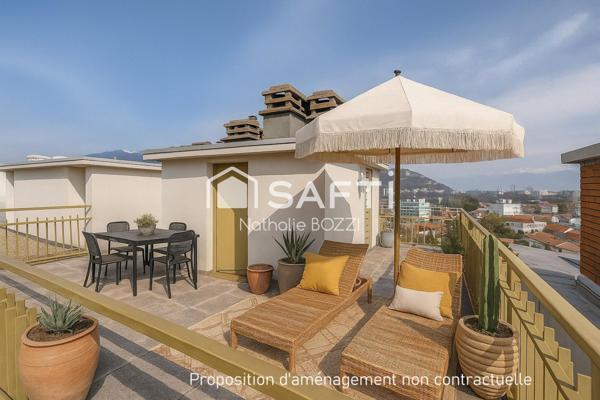 T6 à Seyssinet-Pariset avec rooftop et ascenseur privé