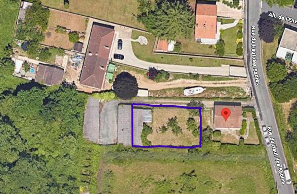 Poitiers (86000) TERRAIN CONSTRUCTIBLE AU COEUR DE POITIERS