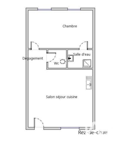 Location appartement 2 pièces 38 m² Houdan
