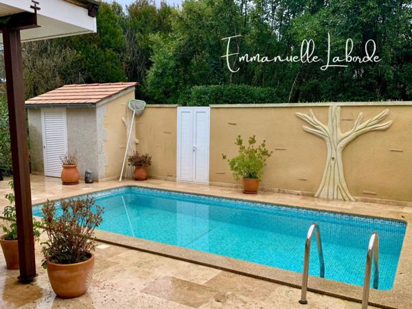 Maison de ville 4 chambres avec piscine et accès privé à la rivière – Bergerac (24)
