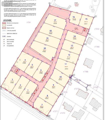 Terrain à Batir à vendre à Questembert dans le Morbihan (56230), ref : 56013-860