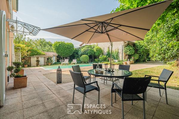 Ancien prieuré revisité, une maison de charme aux portes de Grenoble