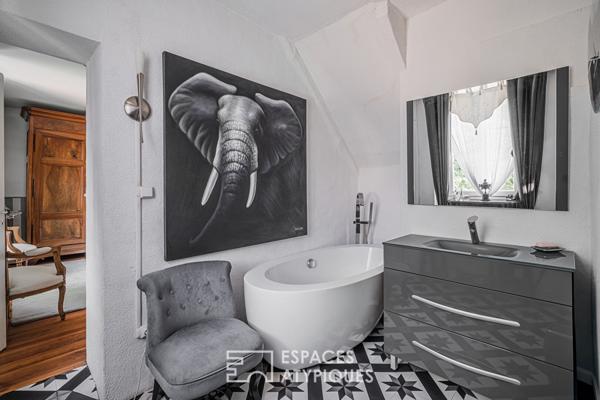 Ancien prieuré revisité, une maison de charme aux portes de Grenoble