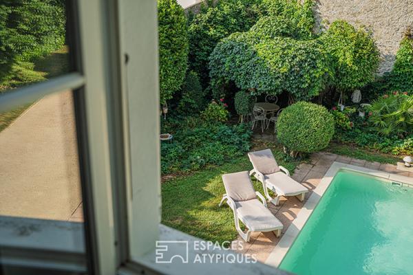 Ancien prieuré revisité, une maison de charme aux portes de Grenoble