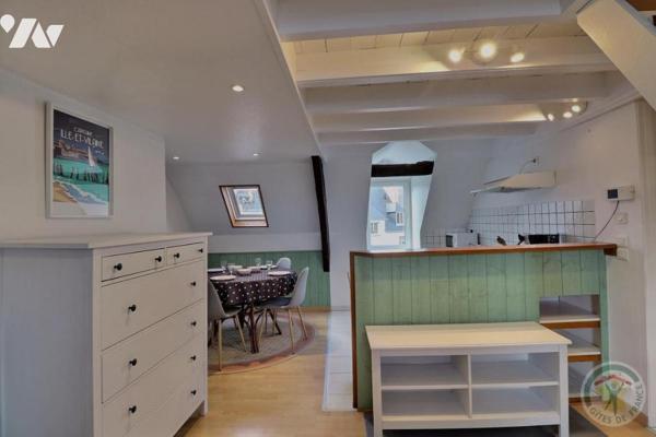 SAINT MALO - Bas Sablons - Joli duplex de 29m² (35m² au sol) avec vue mer