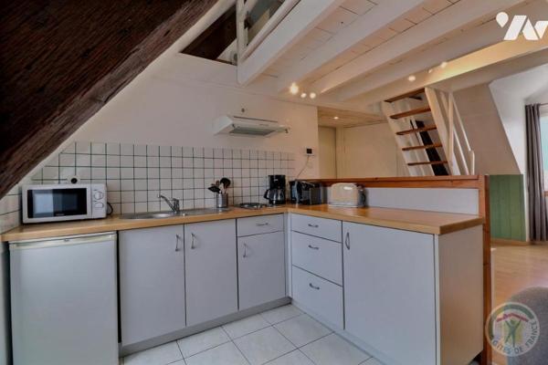 SAINT MALO - Bas Sablons - Joli duplex de 29m² (35m² au sol) avec vue mer
