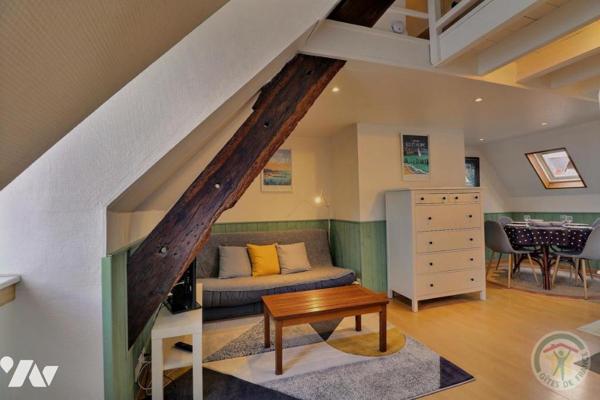 SAINT MALO - Bas Sablons - Joli duplex de 29m² (35m² au sol) avec vue mer