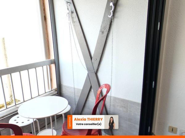 Village naturiste. Studio avec balcon