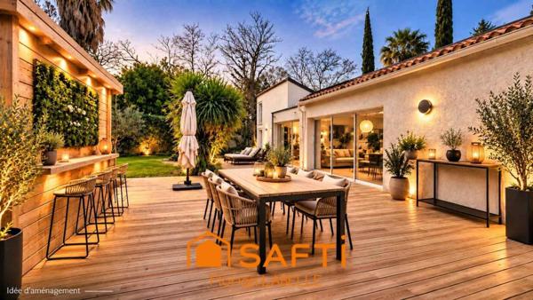 Splendide mas moderne de 320 m²