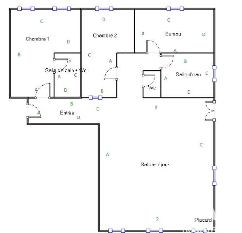 Appartement à vendre 4 pièces 99 m² Eaux-Bonnes