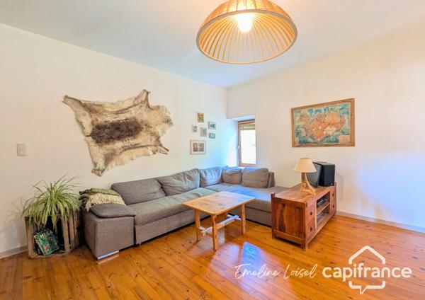 Maison en pierre rénovée avec jardin – 111 m² – Saint-Martin-en-Vercors (26420)