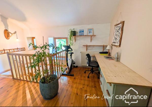 Maison en pierre rénovée avec jardin – 111 m² – Saint-Martin-en-Vercors (26420)