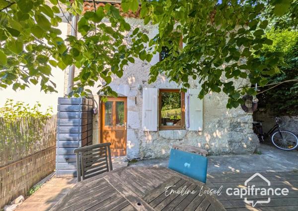Maison en pierre rénovée avec jardin – 111 m² – Saint-Martin-en-Vercors (26420)