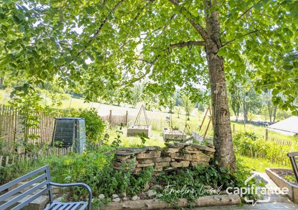 Maison en pierre rénovée avec jardin – 111 m² – Saint-Martin-en-Vercors (26420)